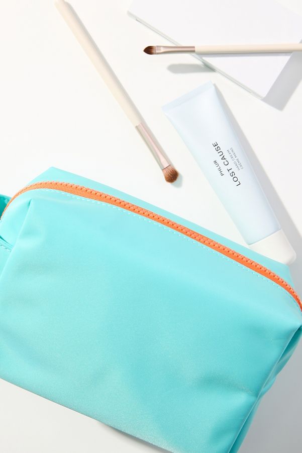 Slide View: 2: Colorblock Cosmetic Bag