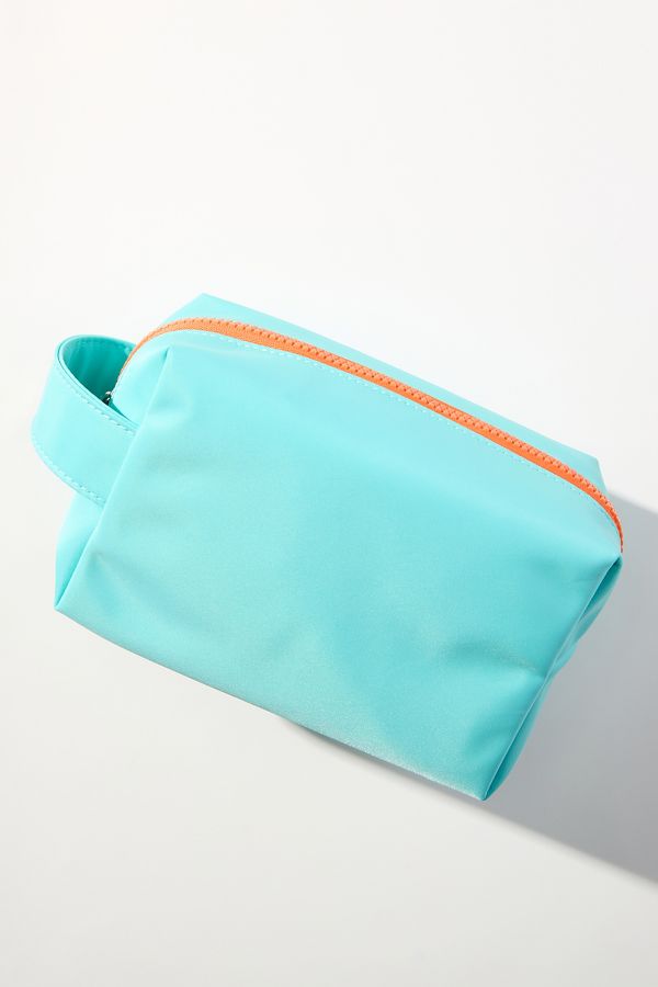 Slide View: 1: Colorblock Cosmetic Bag