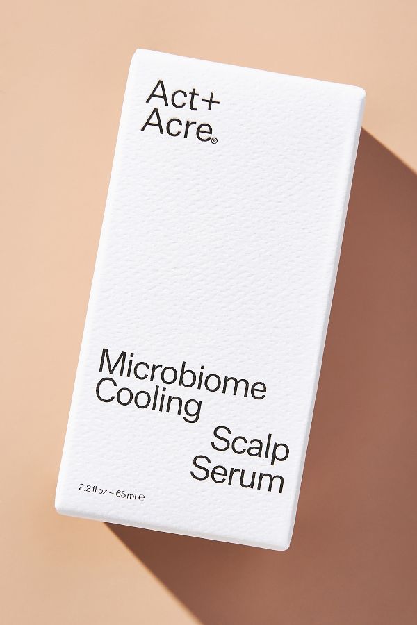 Slide View: 2: Act + Acre Cold Processed® Microbiome Cooling Scalp Serum