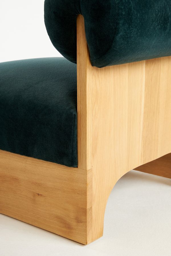 Slide View: 5: Velvet Pamela Accent Chair