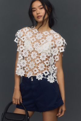 Maeve Floral Shell Top