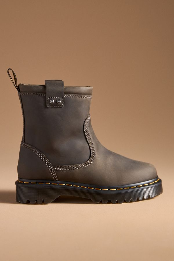 Slide View: 1: Dr. Martens Anistone Lo Biker Boots