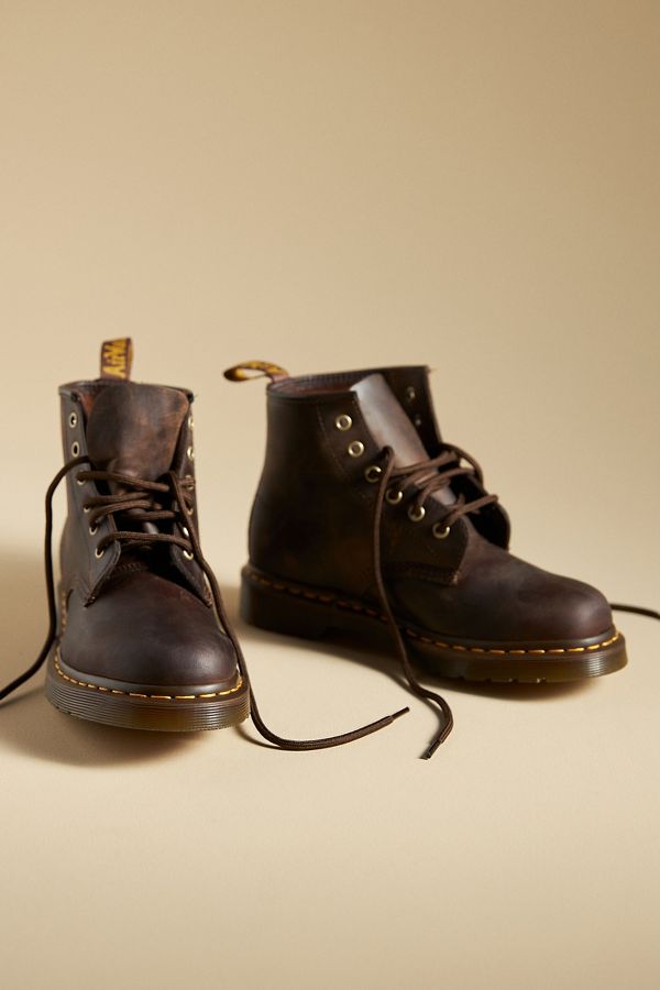 Slide View: 2: Dr. Martens 101 Smooth Leather Boots