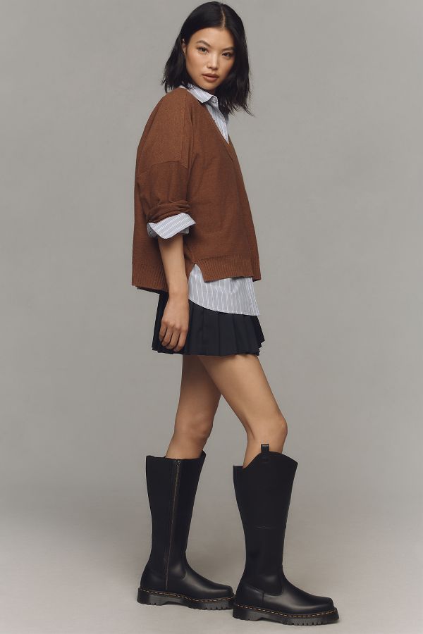 Slide View: 1: Dr. Martens Amaayah Knee-High Boots