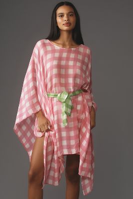 Sundress Gingham Kaftan