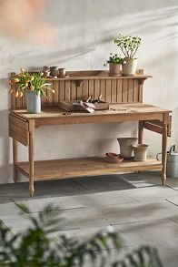 Slide View: 1: Palladio Reclaimed Teak Work Station