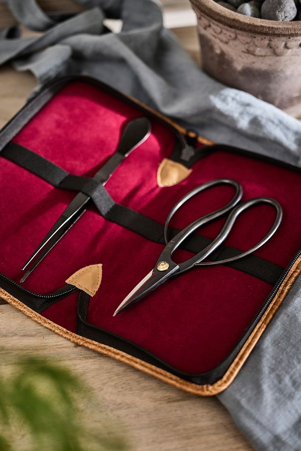 Slide View: 1: Niwaki Bonsai Garden Tool Gift Set