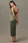 Thumbnail View 2: BHLDN Elliana Sleeveless Corset Satin Midi Dress