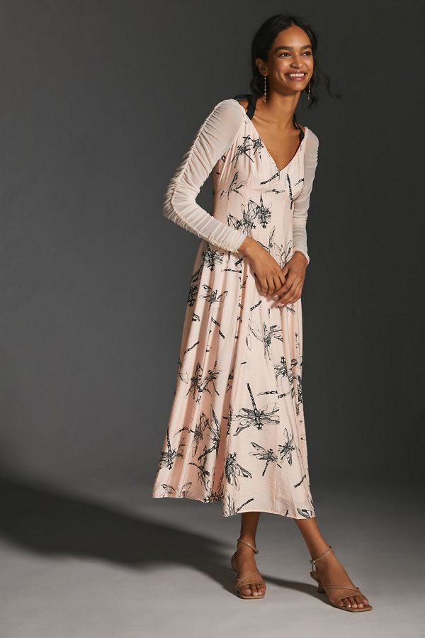 Slide View: 1: Dragonfly Maxi Dress