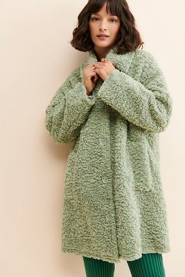 Moon River Sherpa Oversized Coat