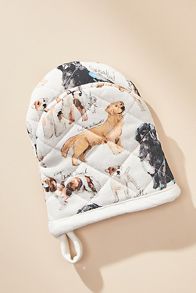 Slide View: 1: Dog Breeds A-Z Mini Oven Mitt