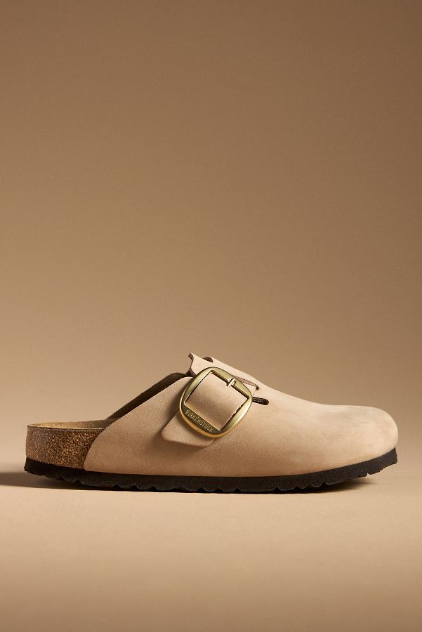 Slide View: 1: Birkenstock Boston Big Buckle Clogs