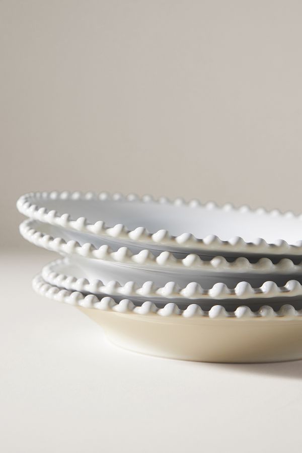 Slide View: 4: Costa Nova Pearl Pasta Bowls, Set of 4