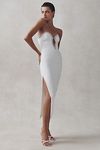 Thumbnail View 1: Bardot Eleni Diamante Strapless Midi Dress