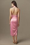 Thumbnail View 2: BHLDN Holly Halter Stretch Satin Midi Dress