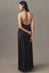 Thumbnail View 3: Delfi Collective Lyra Halter Pleated Maxi Dress