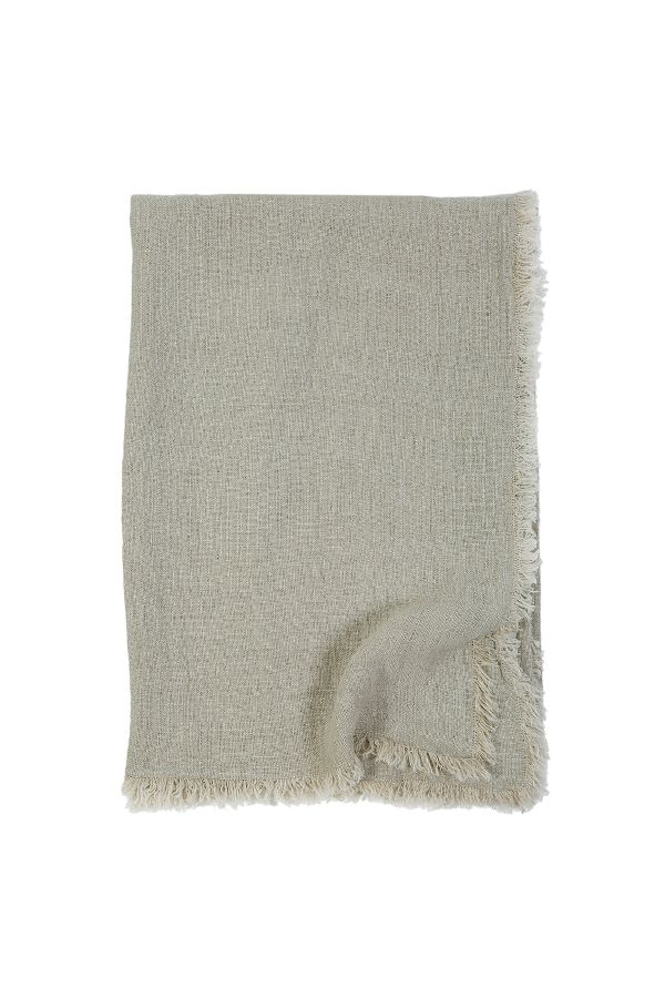 Slide View: 1: Pom Pom at Home Laurel Linen Throw Blanket