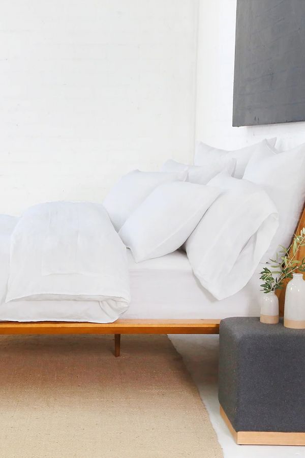 Slide View: 2: Pom Pom at Home Parker Linen Duvet Set