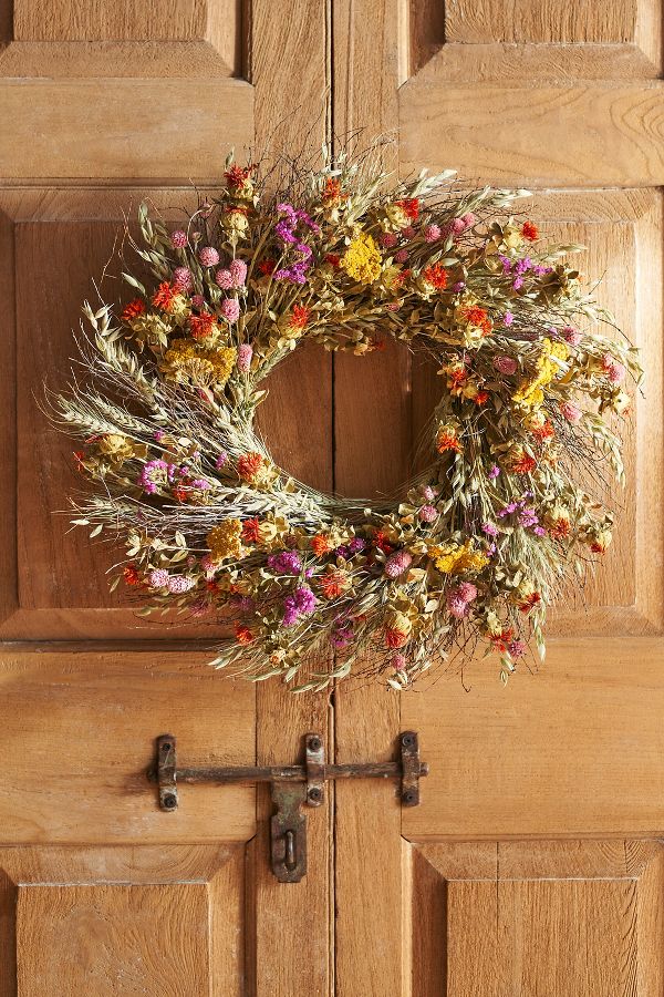 Slide View: 2: Sherbet Sunset Wreath