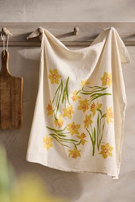 Daffodils Cotton Dish Towel