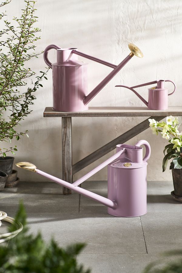 Slide View: 3: Haws Traditional Watering Can, Lilac