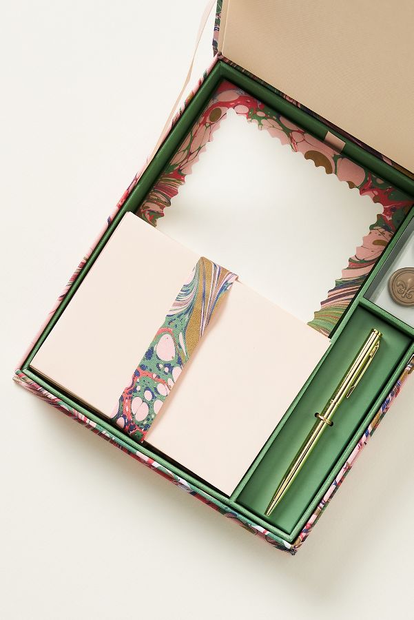 Slide View: 2: Rifle Paper Co. Florence Stationery Set