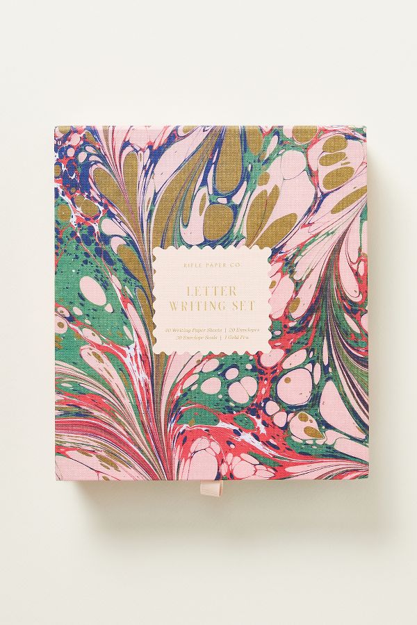 Slide View: 3: Rifle Paper Co. Florence Stationery Set