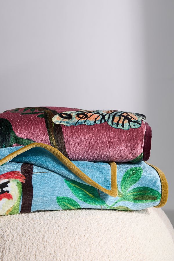 Slide View: 2: Nathalie Lete Marais Throw Blanket