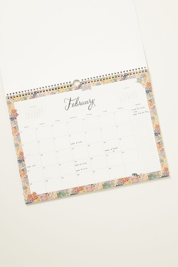 Slide View: 2: Rifle Paper Co. 2025 Estee Appointment Calendar