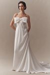 Thumbnail View 1: Wtoo by Watters Melisande Strapless Bow-Front Wedding Gown