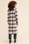 Thumbnail View 2: Avec Les Filles Hooded Plaid Overcoat