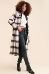 Thumbnail View 4: Avec Les Filles Hooded Plaid Overcoat