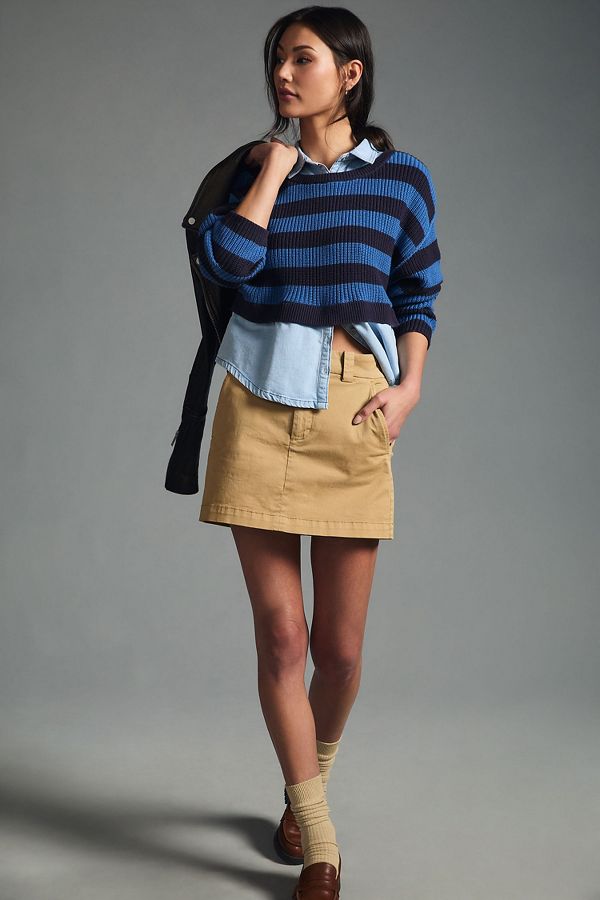 Slide View: 4: Layered Twofer Sweater