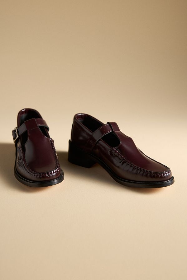 Slide View: 2: G.H.BASS Whitney Mary Jane Heeled Loafers