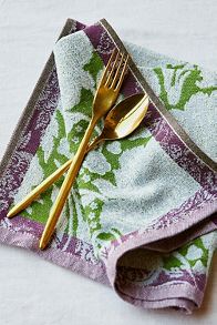 Slide View: 2: Camila Jacquard Napkins, Set of 6