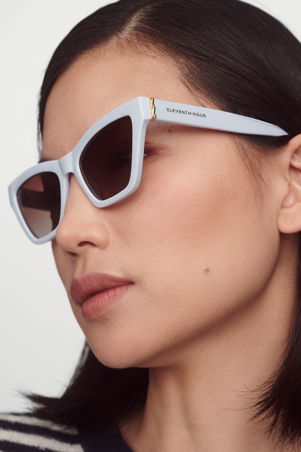 Slide View: 2: Eleventh Hour x Anthropologie Penelope Sunglasses