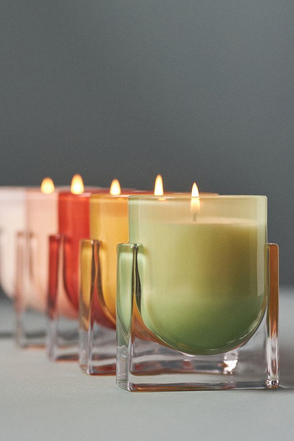 Vista diapositiva: 3: Found Notes Golden Amber & Pine Boxed Candle