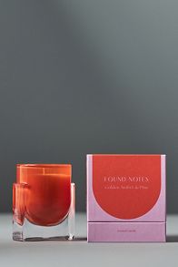 Slide View: 1: Found Notes Golden Amber & Pine Boxed Candle