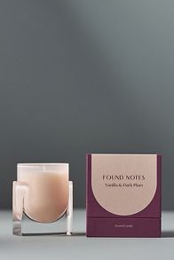 Vista diapositiva: 1: Found Notes Fruity Vanilla & Dark Plum Boxed Candle