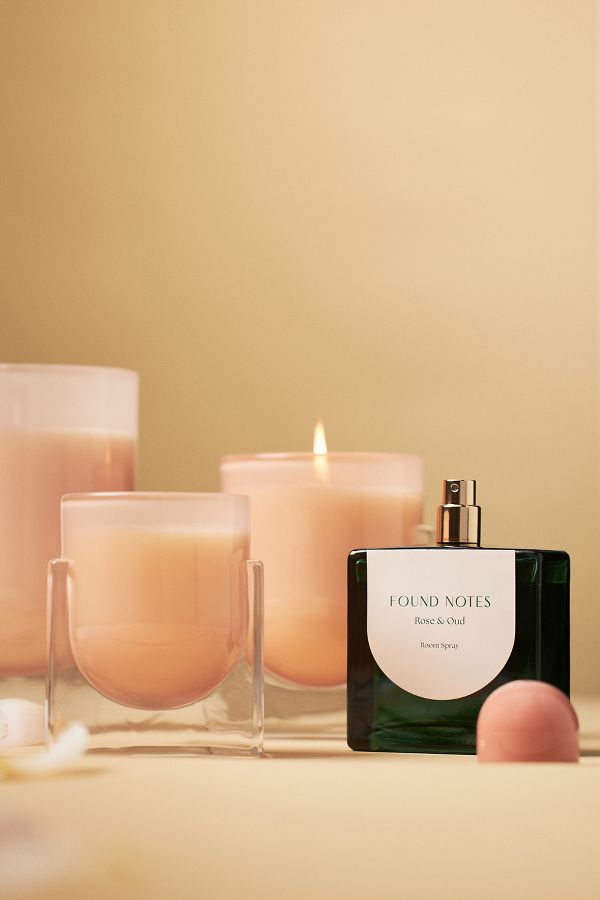 Slide View: 11: Found Notes Floral Rose & Oud Candle