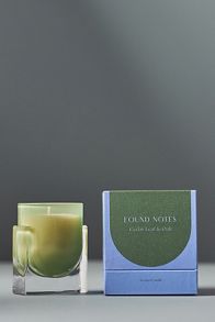 Slide View: 1: Found Notes Cedar Leaf & Oak Boxed Candle