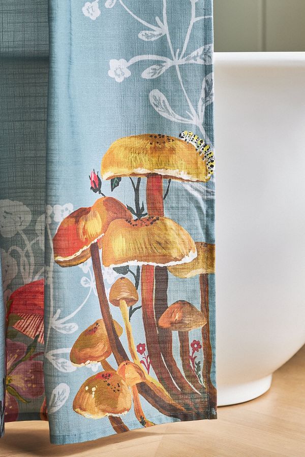 Slide View: 3: Nathalie Lete Marais Organic Cotton Shower Curtain