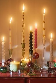 Slide View: 4: Meri Meri Bow Taper Candles, Set of 2