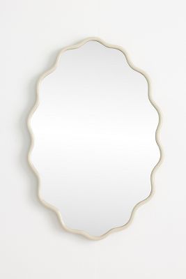 Coquille Oval Wall Mirror