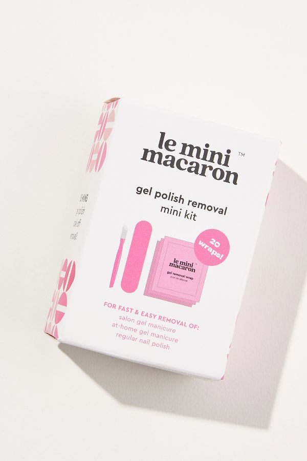 Slide View: 2: Le Mini Macaron Gel Polish Remover Mini Kit