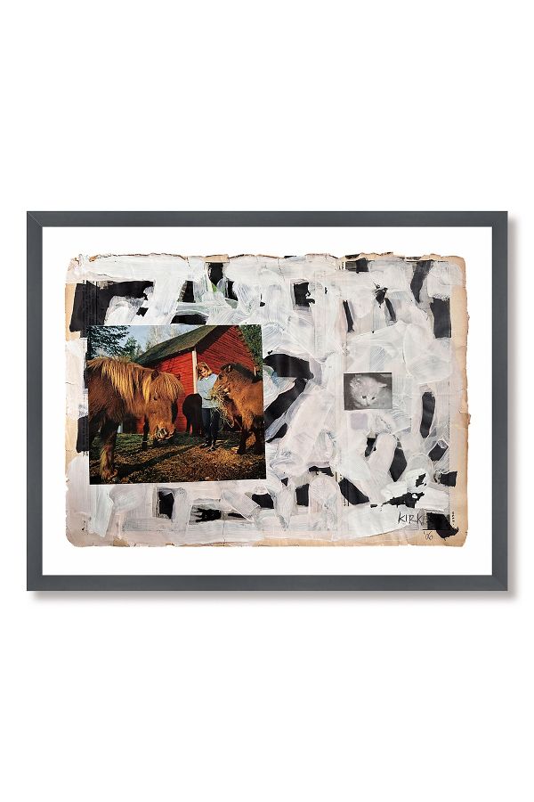 Slide View: 1: Jemima Kirke Farm Mixed Media