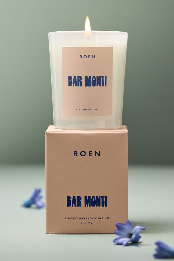 Slide View: 3: ROEN Bar Monti Boxed Candle