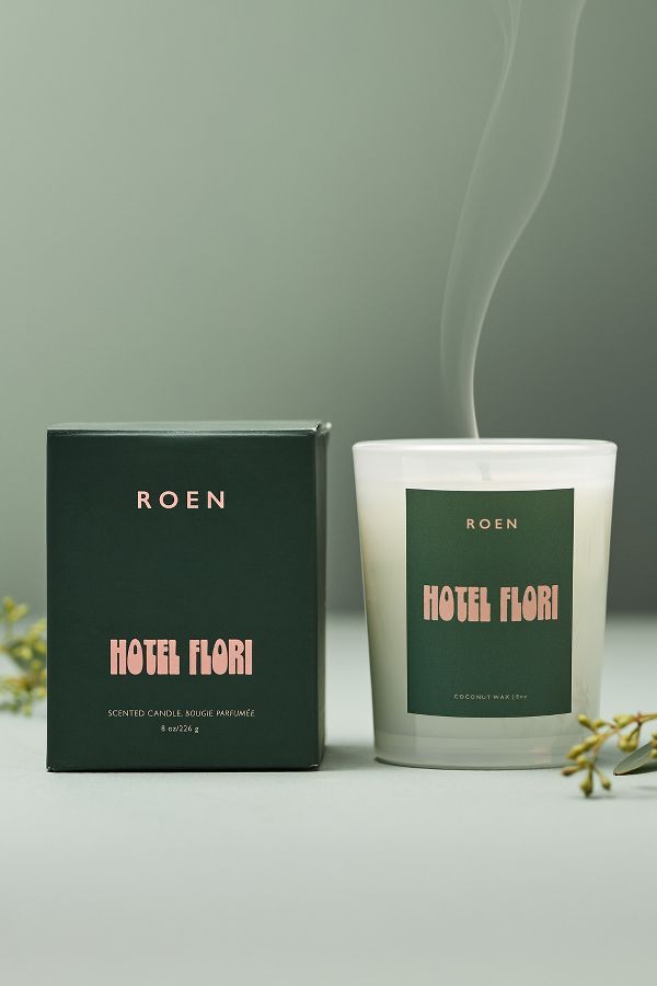 Slide View: 3: ROEN Hotel Flori Boxed Candle