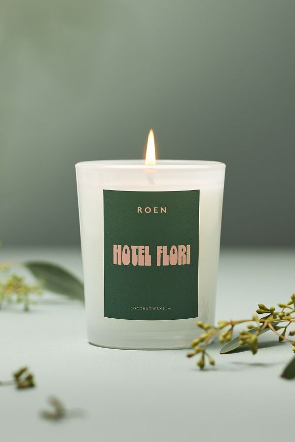 Slide View: 1: ROEN Hotel Flori Boxed Candle