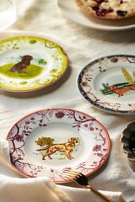 Slide View: 3: Portobello Stoneware Dessert Plate